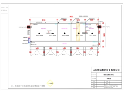 智能危廢暫存柜規(guī)劃圖紙